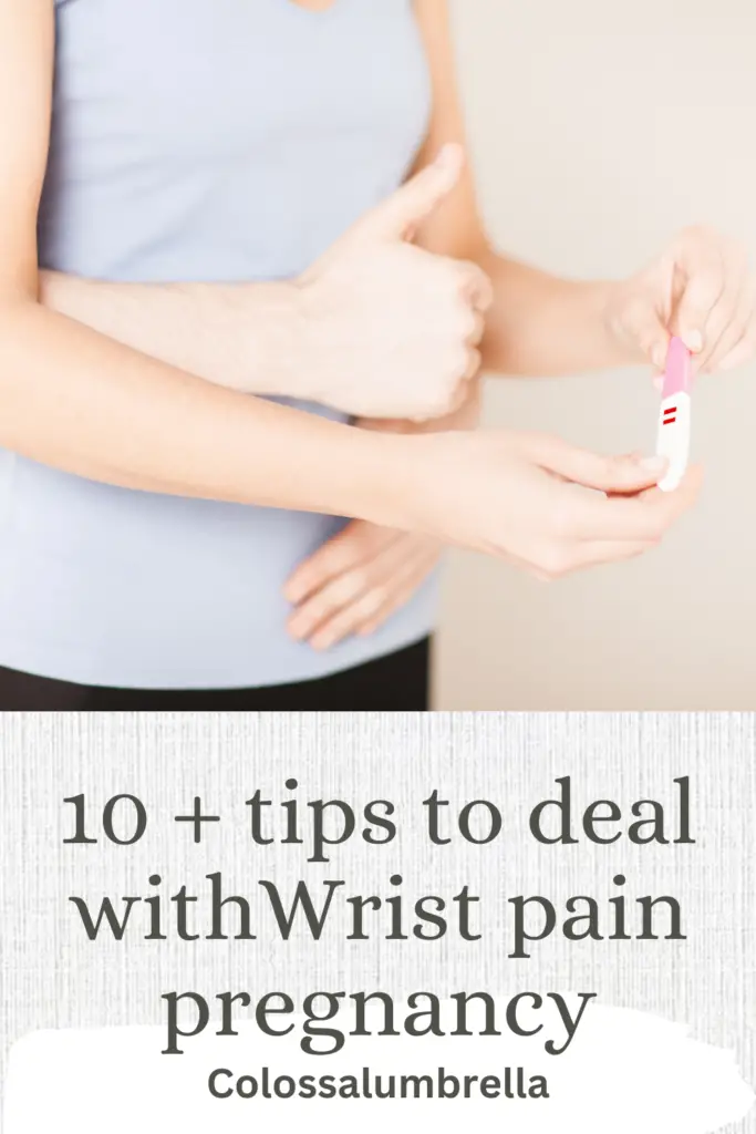 10 Tips To Deal With Wrist Pain Pregnancy For New Mothers