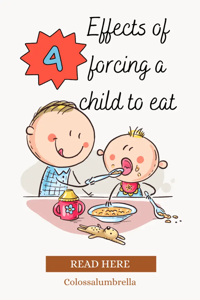 effects of forcing a child to eat