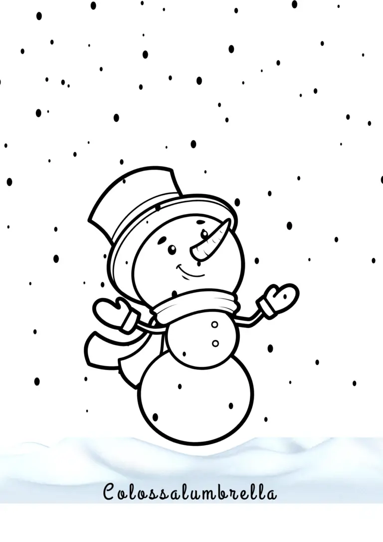 11 Christmas coloring pages free printable