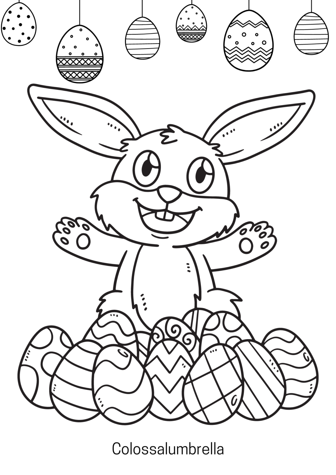 Free Printable Easter Coloring Pages - 10 Easter Pdf Printables