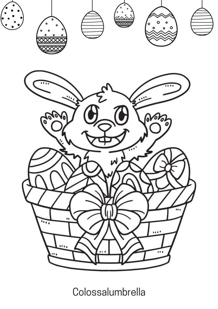 Free Printable Easter Coloring Pages - 10 Easter pdf Printables